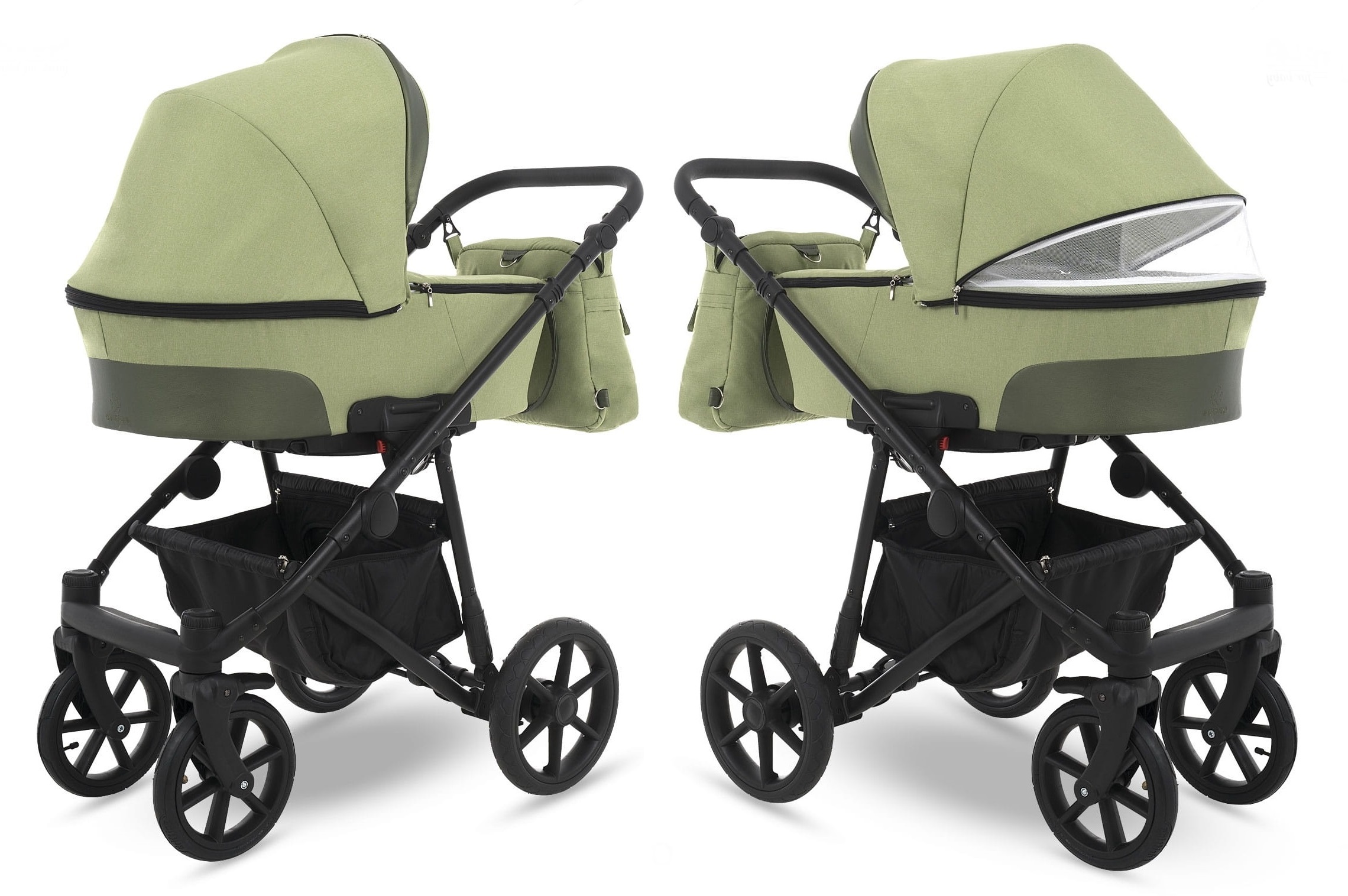 Ollio Camarelo 3w1 Wózek wielofunkcyjny zielony Dadi-Shop
